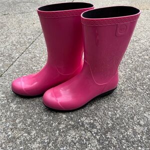 UGG Pink Rain Boots